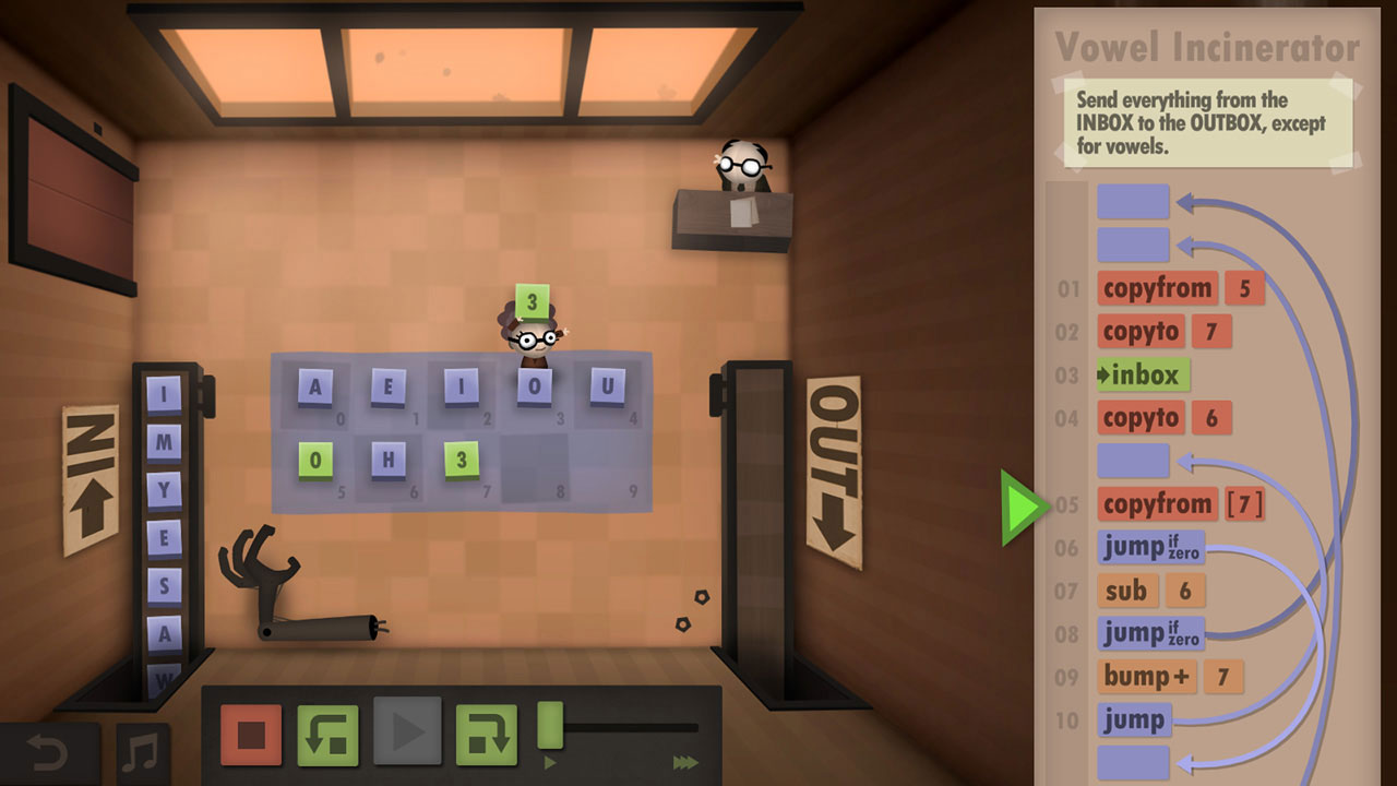 Human Resource Machine Screenshots Family Friendly Gaming